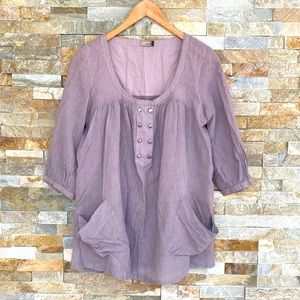 Wilfred Bohemian Babydoll Top